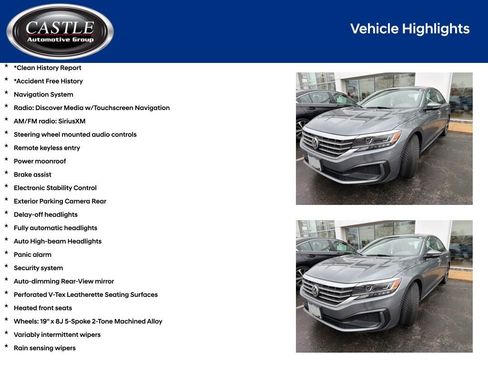 Certified 2022 Volkswagen Passat 2.0T R-Line image 3