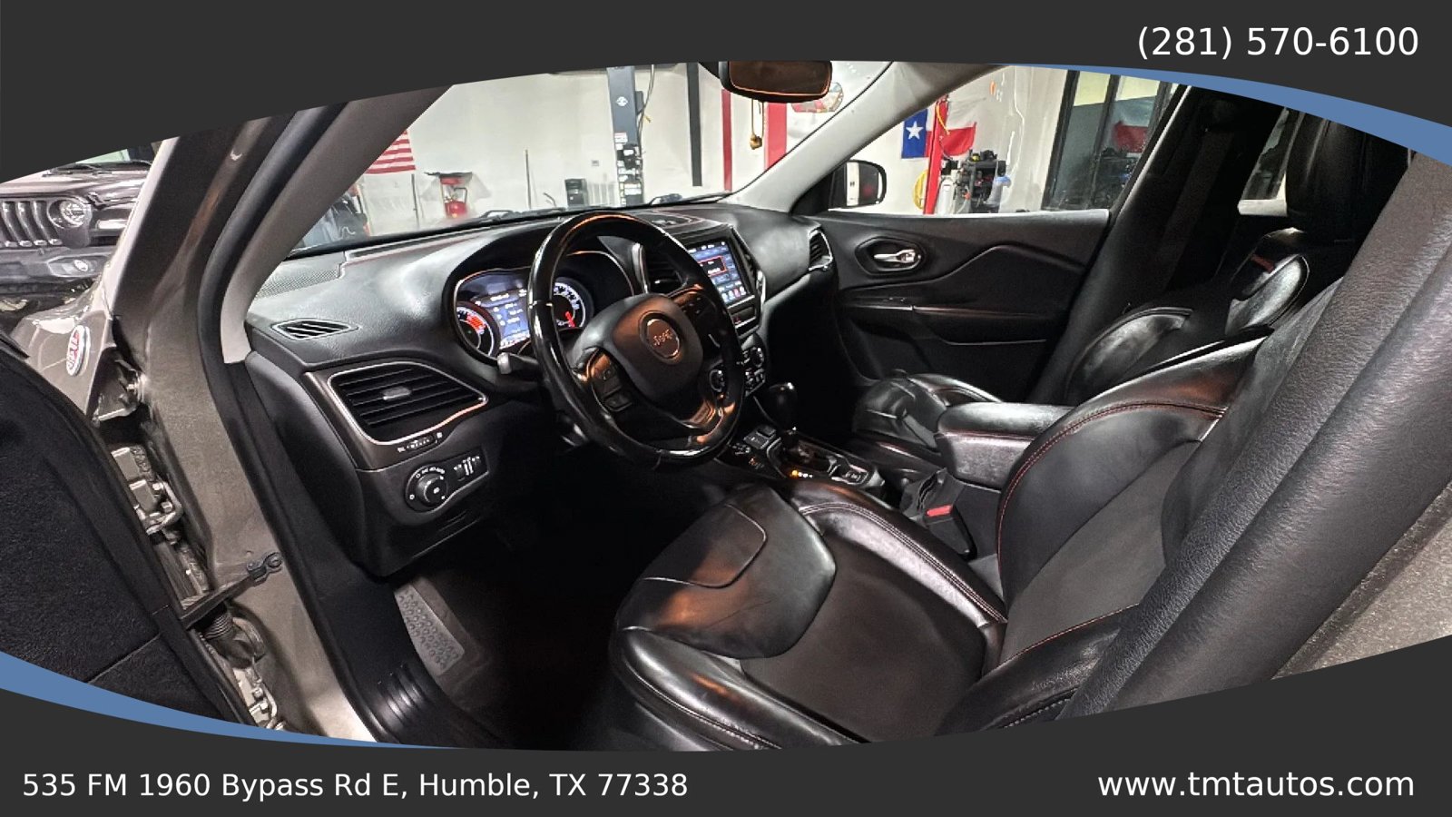 Used 2020 Jeep Cherokee Trailhawk w/ Cold Weather Group AWD/4WD image 14