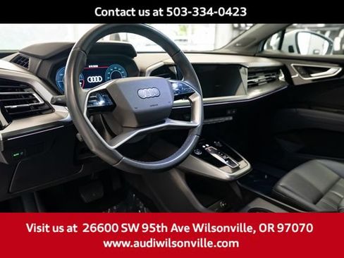 Used 2023 Audi Q4 e-tron Premium Plus w/ Premium Plus AWD/4WD image 24