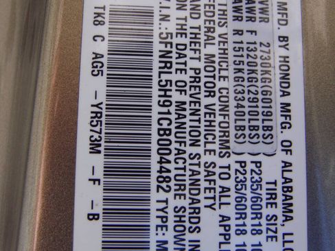 Used 2012 Honda Odyssey Touring image 16