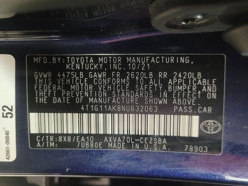 Used 2022 Toyota Camry SE image 33