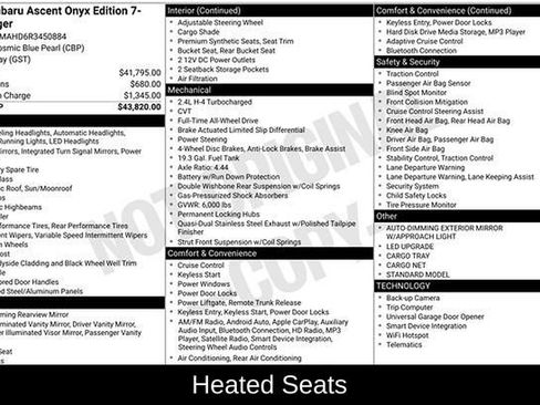 Used 2024 Subaru Ascent Onyx Edition image 6