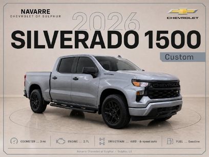 New 2026 Chevrolet Silverado 1500 Custom w/ Turbomax Blackout Package