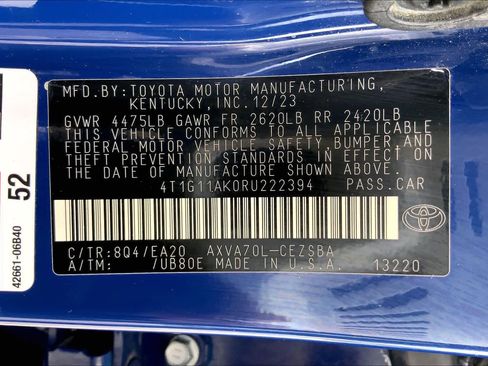 Used 2024 Toyota Camry SE image 35