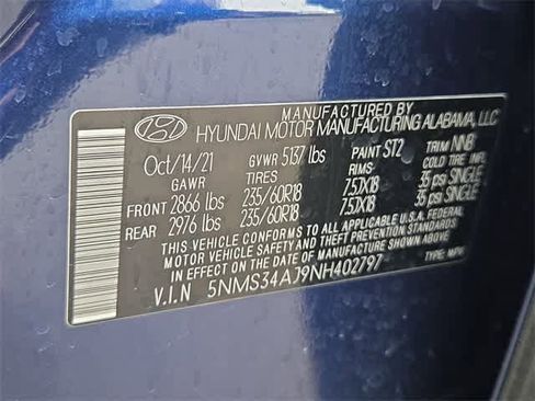 Used 2022 Hyundai Santa Fe SEL w/ Convenience + Premium Package image 35