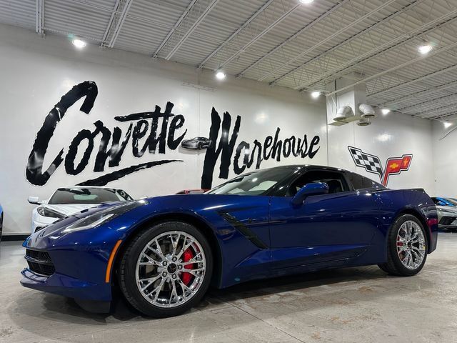 Used 2017 Chevrolet Corvette Stingray Coupe w/ Carbon Flash Badge Package RWD image 1