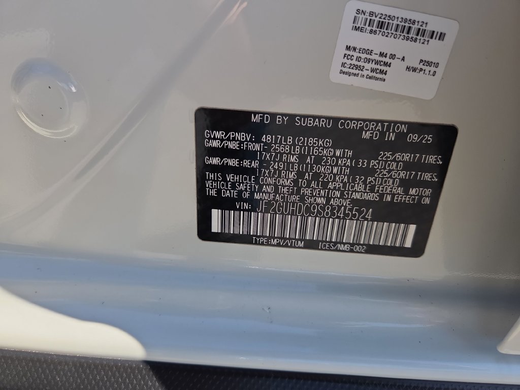 Certified 2025 Subaru Crosstrek 2.5i Premium AWD/4WD image 39