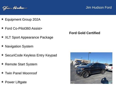 Used 2022 Ford Explorer XLT w/ Equipment Group 202A image 9