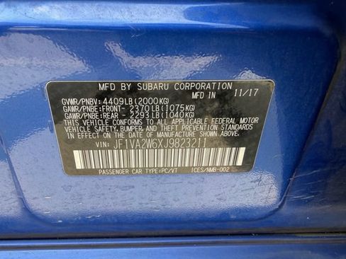 Used 2018 Subaru WRX STI Limited AWD/4WD image 27
