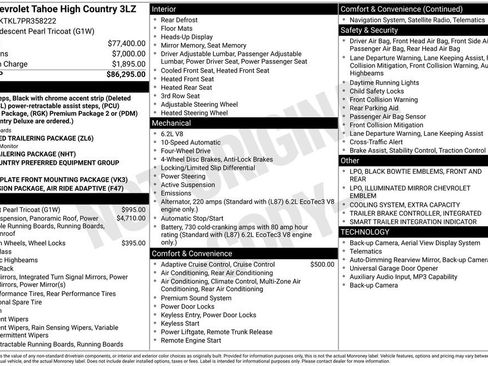 Used 2023 Chevrolet Tahoe High Country image 6