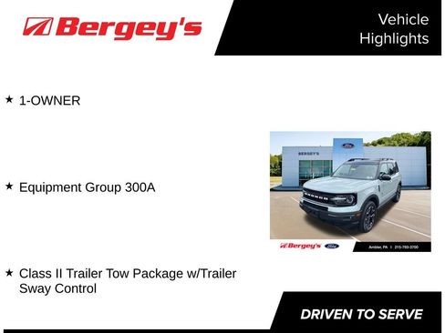Certified 2023 Ford Bronco Sport Outer Banks AWD/4WD image 5