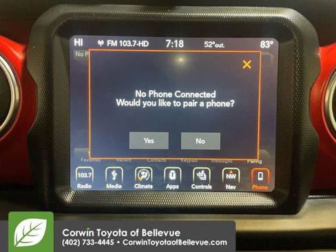 Used 2019 Jeep Wrangler Unlimited Rubicon w/ Uconnect 4C Nav & Sound Group image 20