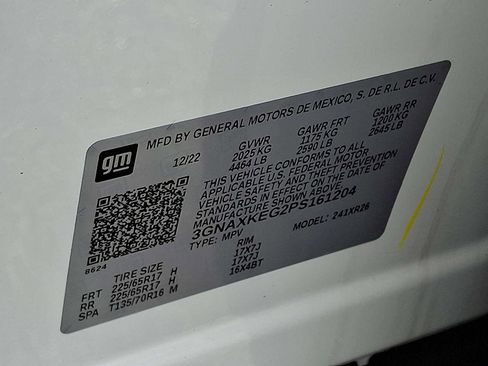 Certified 2023 Chevrolet Equinox LT w/ LPO, Floor Liner Package FWD image 27
