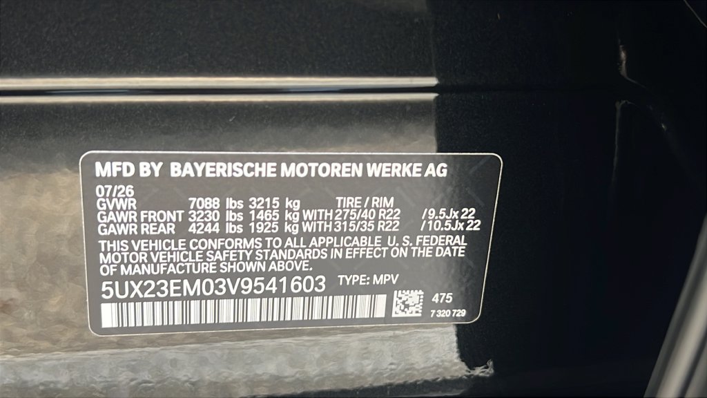 New 2027 BMW X7 xDrive40i w/ M Sport Package AWD/4WD image 25