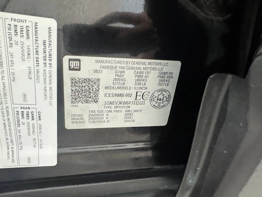 Used 2023 Chevrolet Traverse RS AWD/4WD image 44