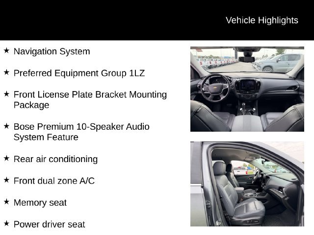 Certified 2020 Chevrolet Traverse Premier AWD/4WD image 12