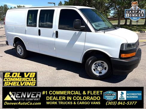 Used 2020 Chevrolet Express 2500 w/ Driver Convenience Package RWD image 1