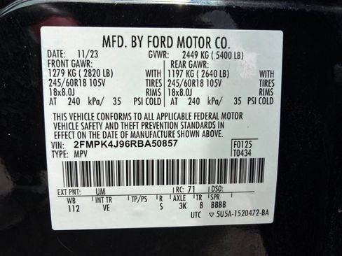Used 2024 Ford Edge SEL AWD/4WD image 25