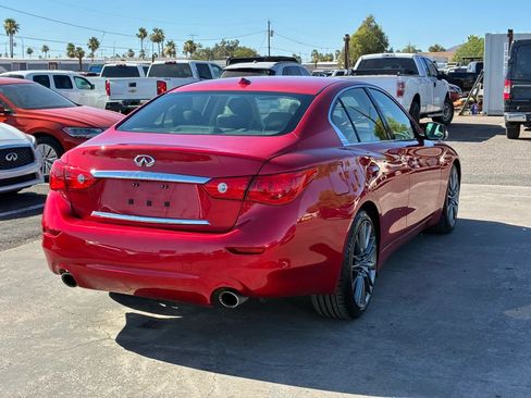 Used 2017 INFINITI Q50 Red Sport 400 RWD image 8