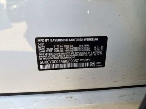 Used 2021 BMW X6 xDrive40i w/ M Sport Package AWD/4WD image 29