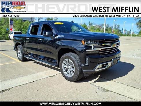 Used 2021 Chevrolet Silverado 1500 High Country w/ Safety Package II AWD/4WD image 1