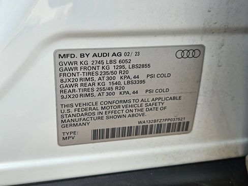 Used 2023 Audi Q4 e-tron Premium Plus w/ Premium Plus AWD/4WD image 35