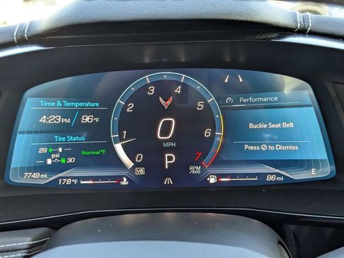 Certified 2024 Chevrolet Corvette Stingray Preferred Cpe w/ Z51 Performance Package RWD image 32