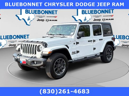 Certified 2021 Jeep Wrangler Unlimited Sport AWD/4WD image 1