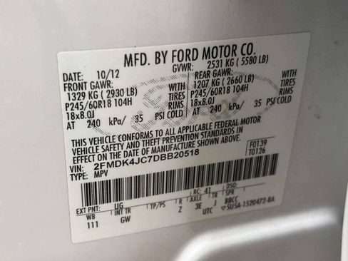 Used 2013 Ford Edge SEL AWD/4WD image 36
