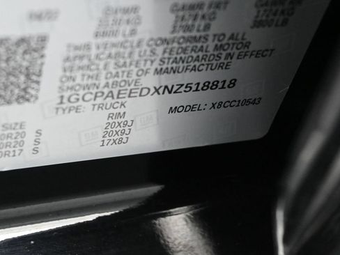 Used 2022 Chevrolet Silverado 1500 LTZ RWD image 18