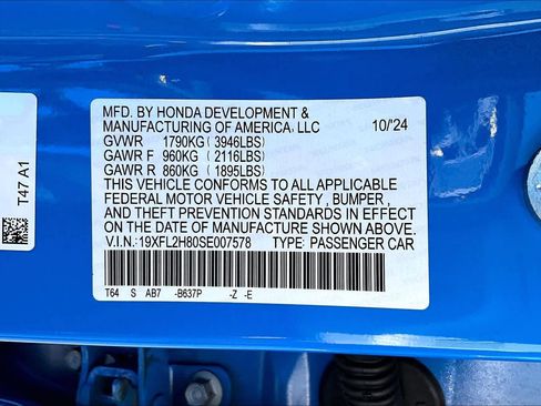 Certified 2025 Honda Civic Sport image 33