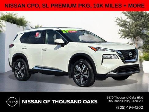 Certified 2023 Nissan Rogue SL w/ SL Premium Package AWD/4WD image 1