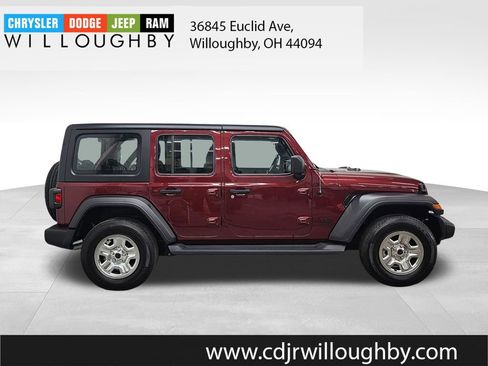 Certified 2021 Jeep Wrangler Unlimited Sport AWD/4WD image 4