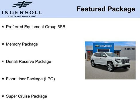 Used 2024 GMC Acadia Denali w/ Super Cruise Package image 8