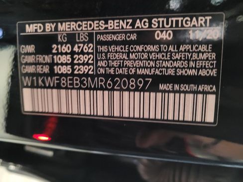 Used 2021 Mercedes-Benz C 300 4MATIC Sedan w/ Premium Package image 33