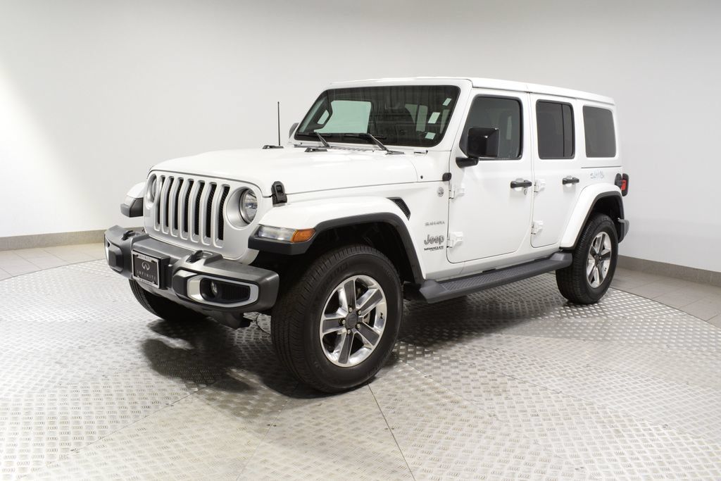 Used 2020 Jeep Wrangler Unlimited Sahara w/ Uconnect 4C Nav & Sound Group AWD/4WD image 8
