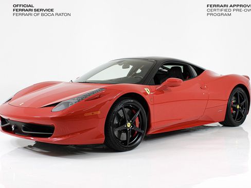 Certified 2015 Ferrari 458 Italia Coupe RWD image 1