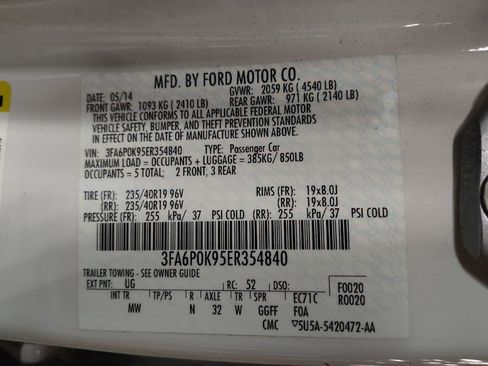 Used 2014 Ford Fusion Titanium image 33