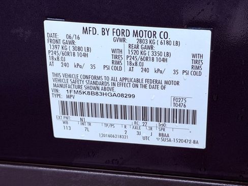 Certified 2017 Ford Explorer 4WD image 29