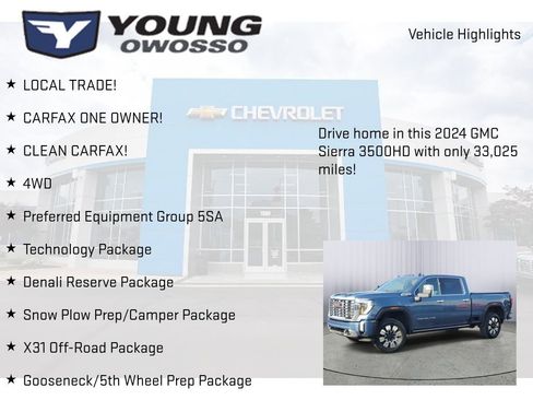 Certified 2024 GMC Sierra 3500 Denali w/ Denali Reserve Package image 8