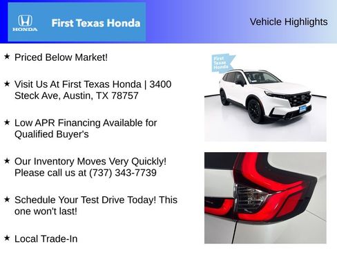 New 2026 Honda CR-V Sport image 5