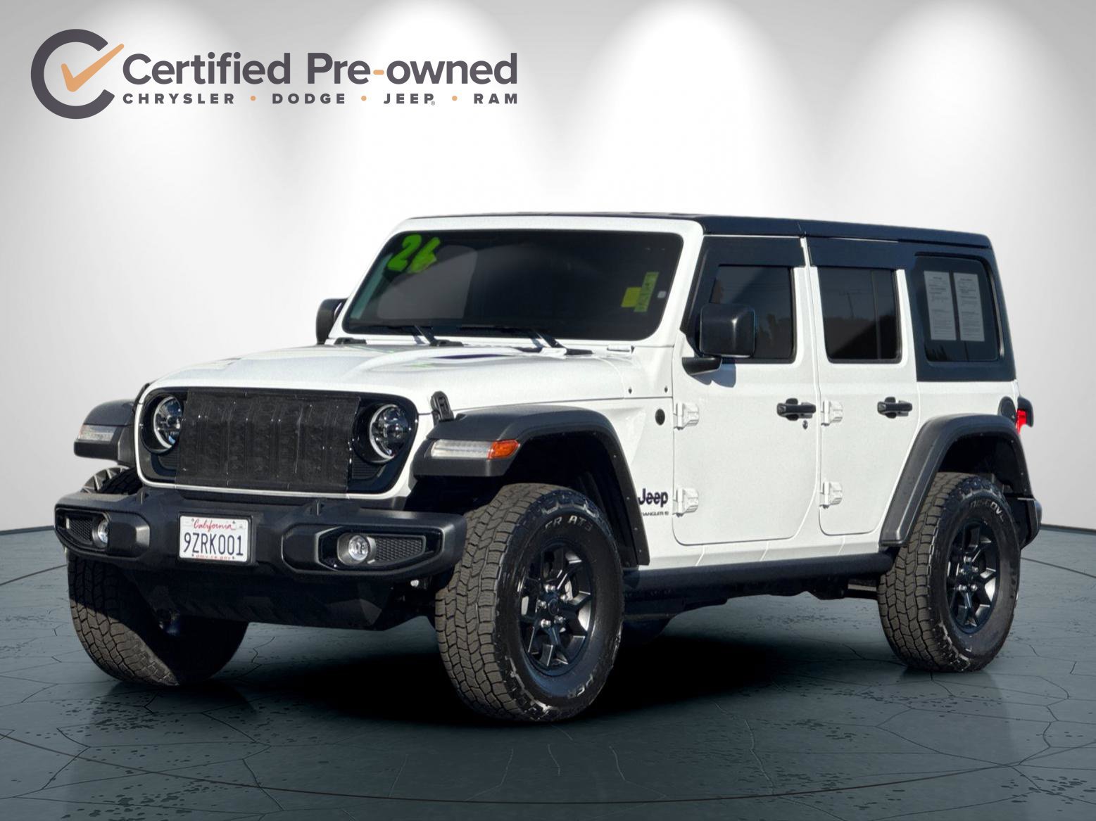 Used 2026 Jeep Wrangler Unlimited Sport AWD/4WD image 8