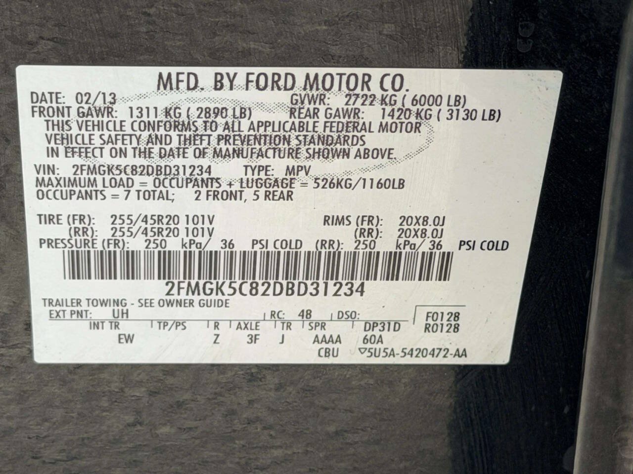 Used 2013 Ford Flex SEL FWD image 20