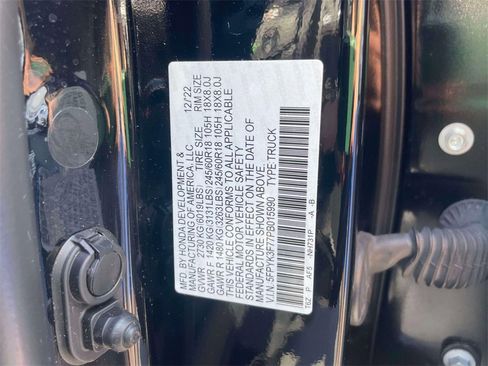 Certified 2023 Honda Ridgeline RTL-E image 17