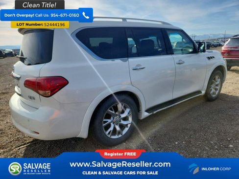 Used 2012 INFINITI QX56 4WD w/ Theater Pkg image 4