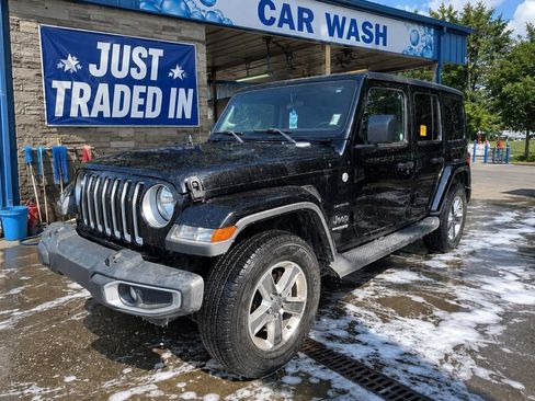 Used 2021 Jeep Wrangler Unlimited Sahara AWD/4WD image 1