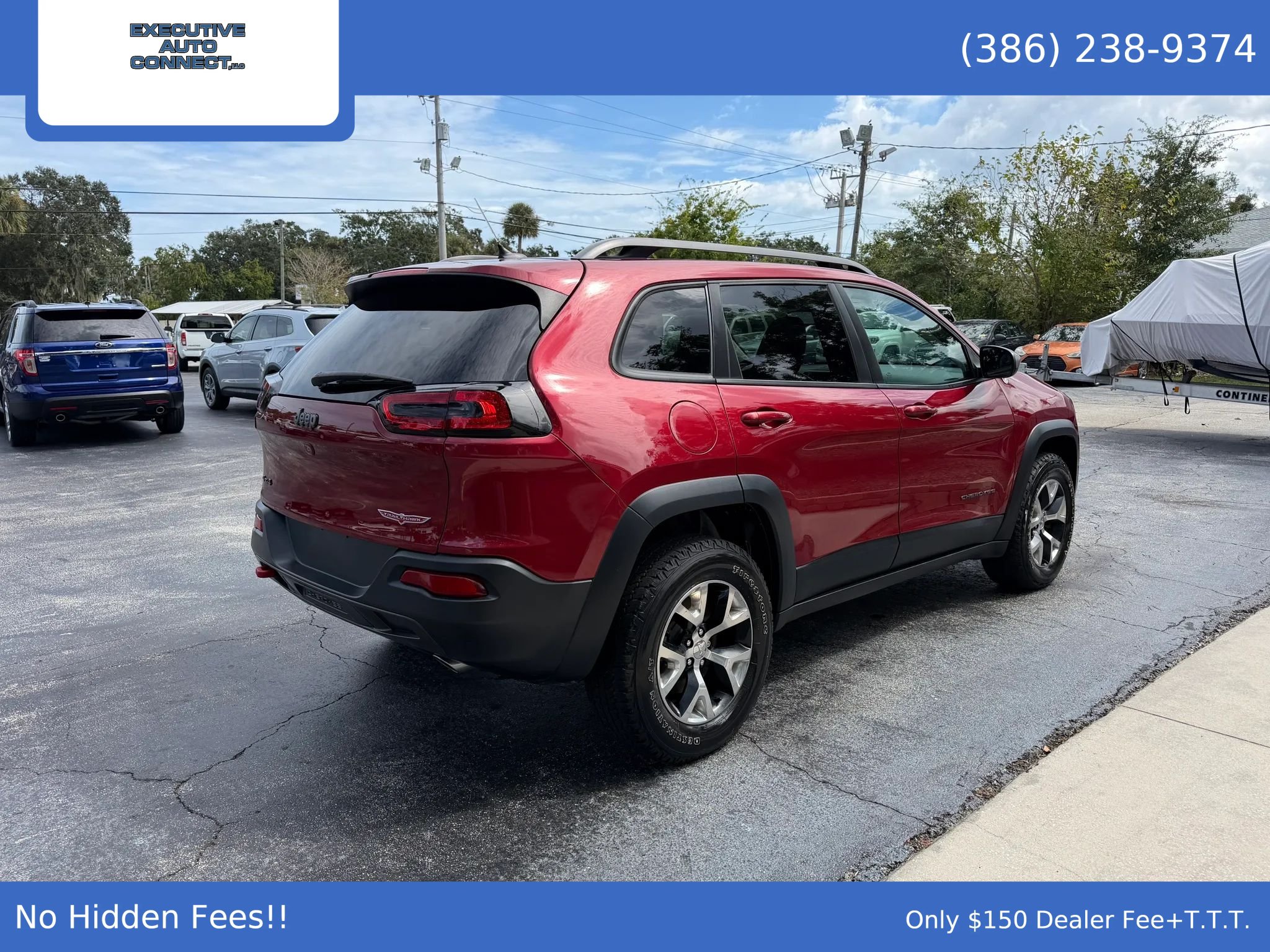 Used 2014 Jeep Cherokee Trailhawk w/ Comfort/Convenience Group AWD/4WD image 5