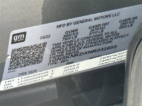 Used 2022 Chevrolet Tahoe LT w/ Luxury Package image 31