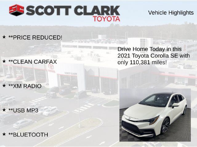 Used 2021 Toyota Corolla SE FWD image 12