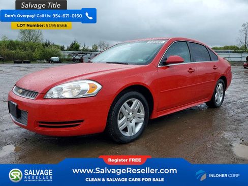 Used 2013 Chevrolet Impala LT w/ LT Sunroof Package FWD image 1